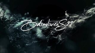 That babe's licking her immodest pants and sucking hard and ribald wang