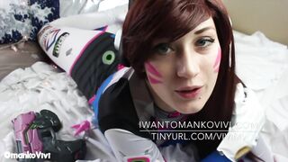 IS THIS EZ MODE?! (; D.Va anal training!