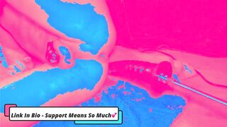 Youthful hot fit dude wears a chasity for the 1st time locked constricted oozing coarse ANAL????