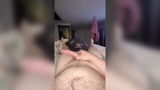 Cumming solely my large thick ramrod