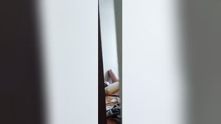 Aged mother I'd like to fuck Caught Masturbating — Secret Door Peep (REAL)