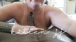 TEASER MOVIE SCENE GREATER QUANTITY ON FANSLY KITTENJJ WICKED SPITTING SLOPPY COCK SUCKER KITTENJJ
