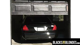 ELIZA IBARRA Sucks NINE Rods In Police Uniform - BlacksOnBlondes