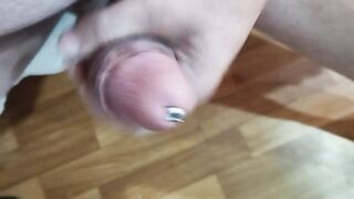 a lot of semen after probing the urethra with a 10 mm toy