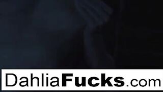 Hawt blond masturbates