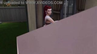 PAWG Makes Out with Her Boyfriend and Poledances