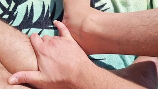 AVVENTURA PUBBLICA ROMANTICA - SBORRATA AL TRAMONTO (ITALIANO) E SEGA INTENSA CON GEMITI E GODURIA