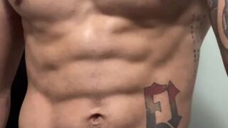 After hittin the gym and out the shower