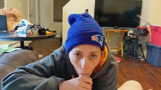 Each time the Patriots Lose, Heather Kane Sucks a Random Wang!
