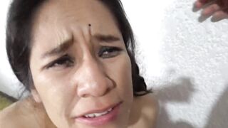 POV Wednesday is doing a great sloppy oral pleasure with giant facial