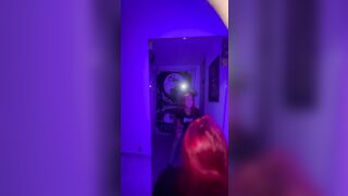 Teasing my stepbrother until this guy bangs my mouth and makes me cum hard