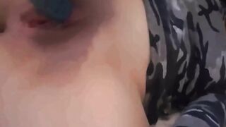 Hotty touches herself until this babe orgasms loudly