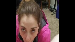 Heather Kane Milks a Flabby Dong Quick Between Takes