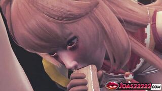 Breasty Raphtalia CG Animation – Large Melons Cutie Sloppy Blow job, Intensive Irrumatio and Huge Facial Overspread in Semen In Playgirl Choose two