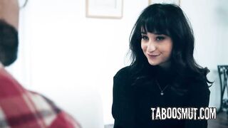 Lustful Stepdad Enjoys Screwing Lalin girl Stepdaughter's Bushy Vagina