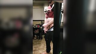 Jacking off to u, and cumming on the mirror