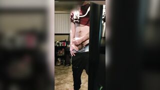 Jacking off to u, and cumming on the mirror