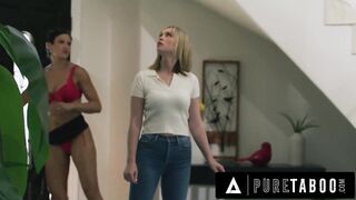 PURE TABOO Swap Student Lilly Bell CAUGHT Femdom Stepmommy Penny Barber Screwing Her Stepson!