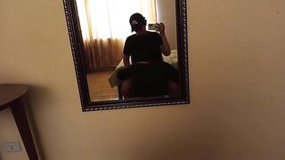 I've sex with my ally from the country, that babe comes to the town just to have sex with me all day, then that babe goes all overspread in milk to her boyfriend's