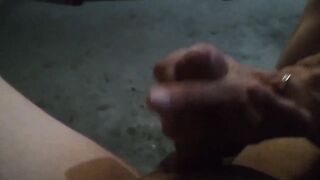 Mom jerks me off until I get all my milk when we lose vigour