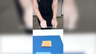 18YO’s Gloryhole Vagina Trickle Shocks Live!