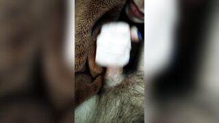 Step sister climbed underneath my blanket to suck - got a ejaculation on her face