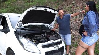Mechanic repairs a hawt mother I'd like to fuck's car in swap for screwing her - Tommy Miller