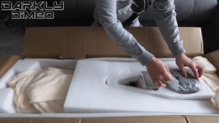 BEZLYA Sex Doll Unboxing. This petite maid doll likes to be screwed in different positions. Filled twat