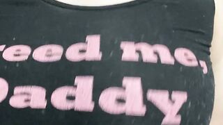 Underneath Boob Tease