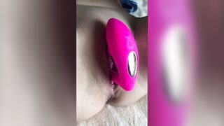 G-spot and clitoral stimulation. Sound ON