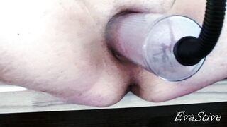 brought his jock to climax vacuum pump