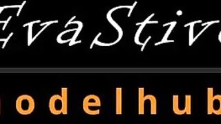 hot golden-haired pissing in a puddle on the road