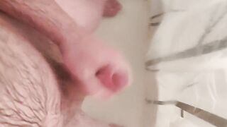 Sligin' goo in the shower