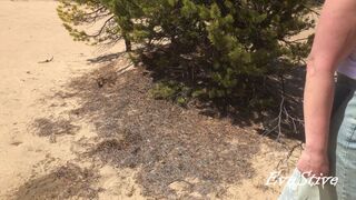 pissing standing up and farting