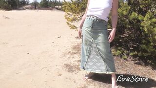 pissing standing up and farting