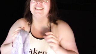 Melonie Kares tries on 3 Pants 1