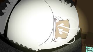 Resident Cold-blooded Village: Tall Vampire Maiden Alcina Dimitrescu Parody Animated