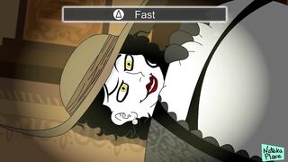 Resident Cold-blooded Village: Tall Vampire Maiden Alcina Dimitrescu Parody Animated