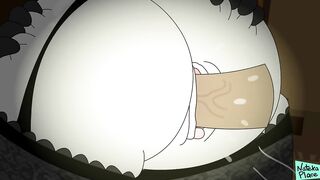 Resident Cold-blooded Village: Tall Vampire Maiden Alcina Dimitrescu Parody Animated