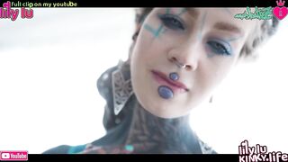 Erotic photoshooting behind the scene - FULL FREE EPISODE YOUTUBE: Lily Lu + Kinky Life / hawt SFW ink