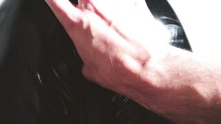 Redheaded mother i'd like to fuck in latex screwed in prone bone - 4k pov clip