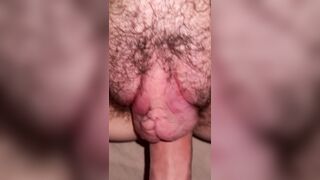 Kinky wife with pumped twat and breasts.POV cowgirl. Subscribe if u wanna se larger cunt