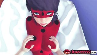 CG Manga Ladybug Rule34 – Hawt Large Titties Gal Groaning from Daybed Titplay, Standing Snatch Licking and Anal Toy Insertion POV In Playgirl Choose two