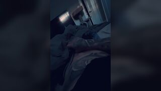 POV in daybed grabbing my penis