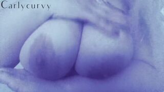 White ass shorts on blond Carlycurvy