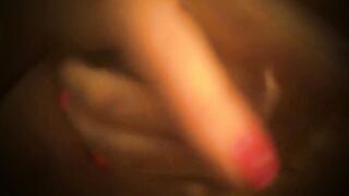 Carlycurvy ebony glitter on ass and ebony boots vagina play