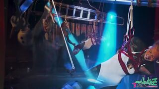 Intensive shibari LIVE show with Anuskatzz and Lily Lu from Z-filmz - Impure Dreaz extrem S&M slavery