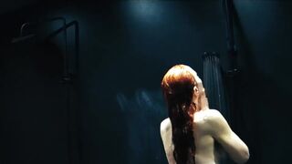 Voyeur Life Hawt Redhead Is Taking Shower in Warehouse X