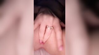 Small golden-haired stretching out her taut Georgia. Peach Cunt