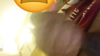 Nutting all over the floor ????